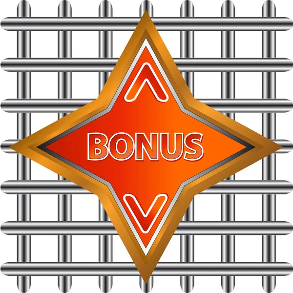 Soyut bonus simgesi — Stok Vektör