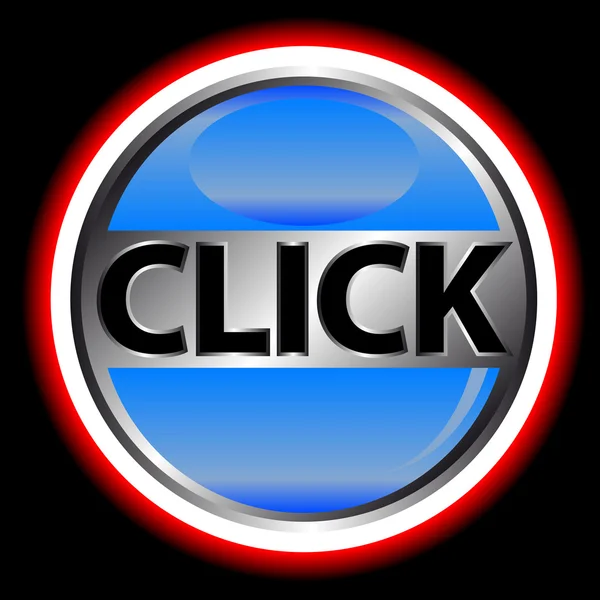 Vector click icon — Stock Vector