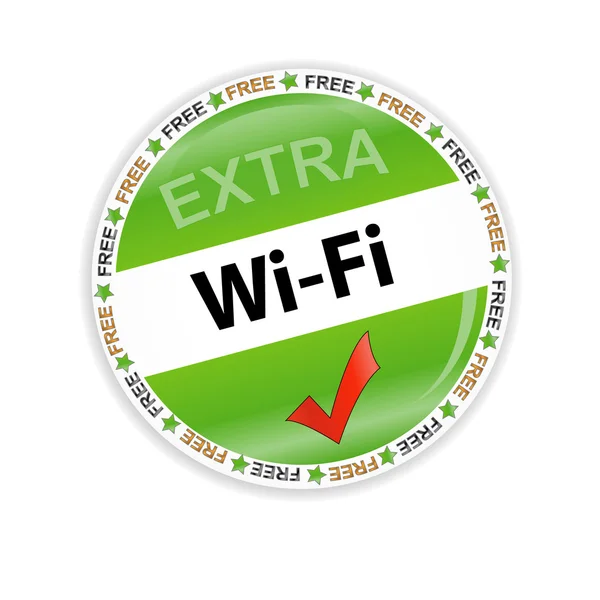 Wi fi web simgesi — Stok Vektör