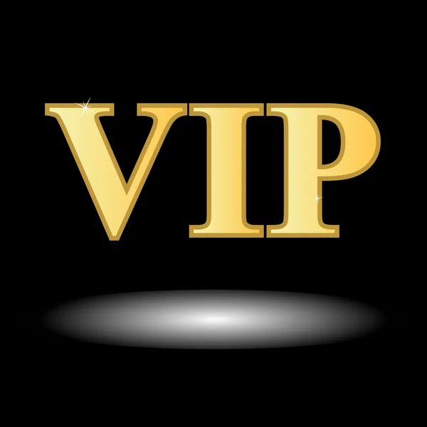 Símbolo Vip — Vector de stock