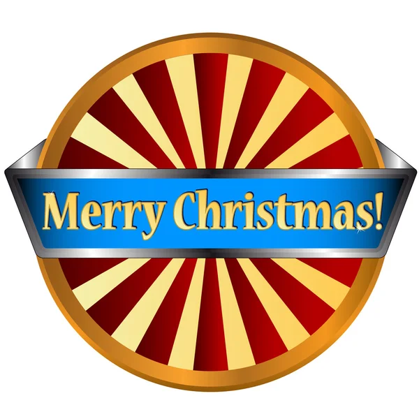 Merry Christmas icon — Stock Vector