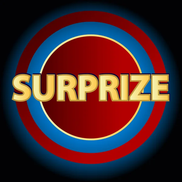 Surprize logo — Stock Vector