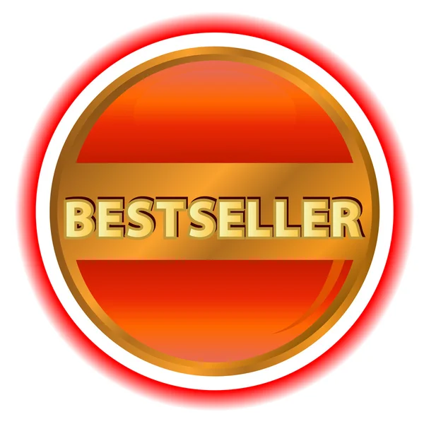 Bestseller-Logo — Stockvektor