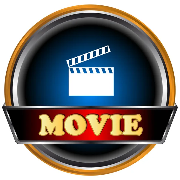 Logo del film — Vettoriale Stock