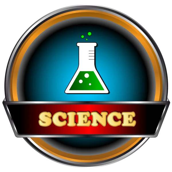 Icona della scienza — Vettoriale Stock