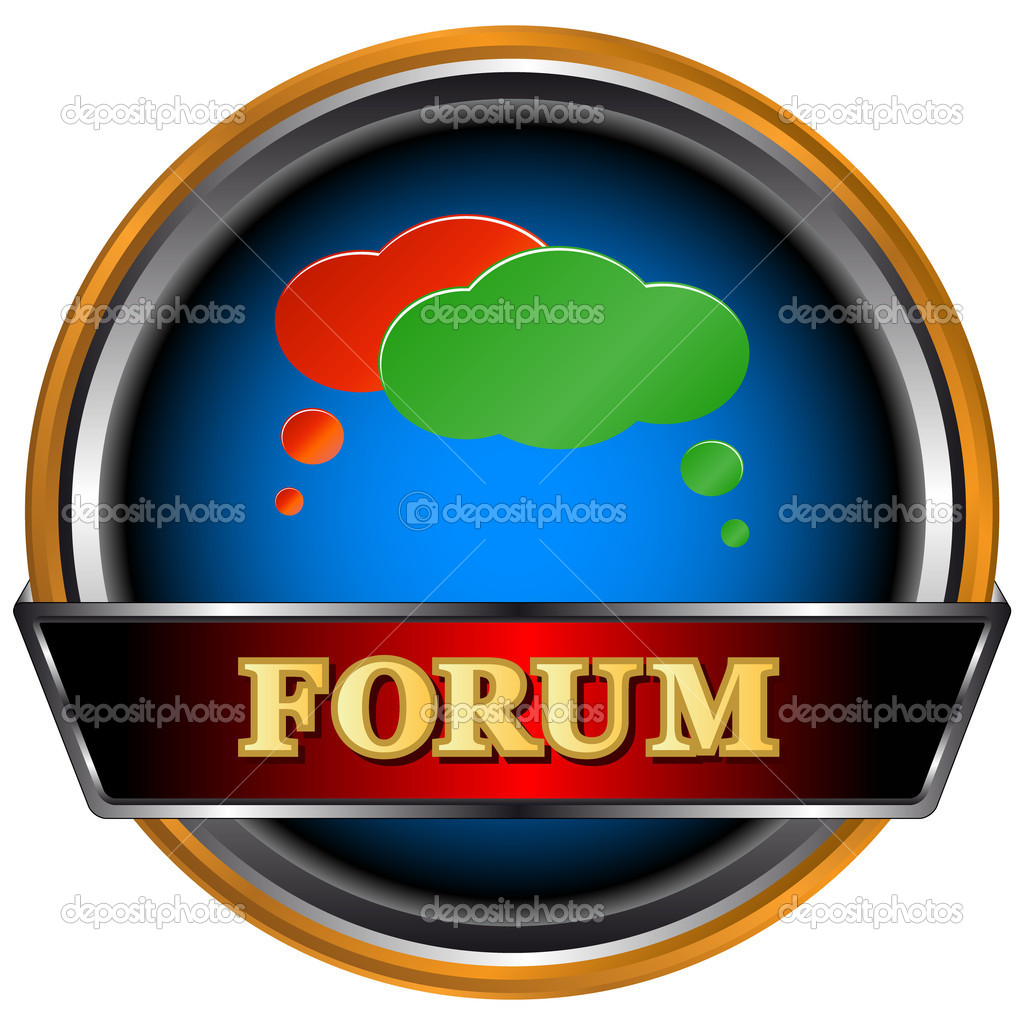 Forum Symbol Stock Vector Image By C Ylivdesign 16861085