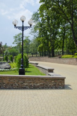 Yaz aylarında huzurlu park