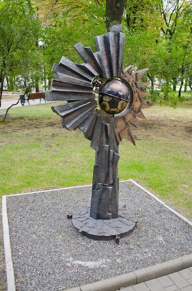 Steel sculpture