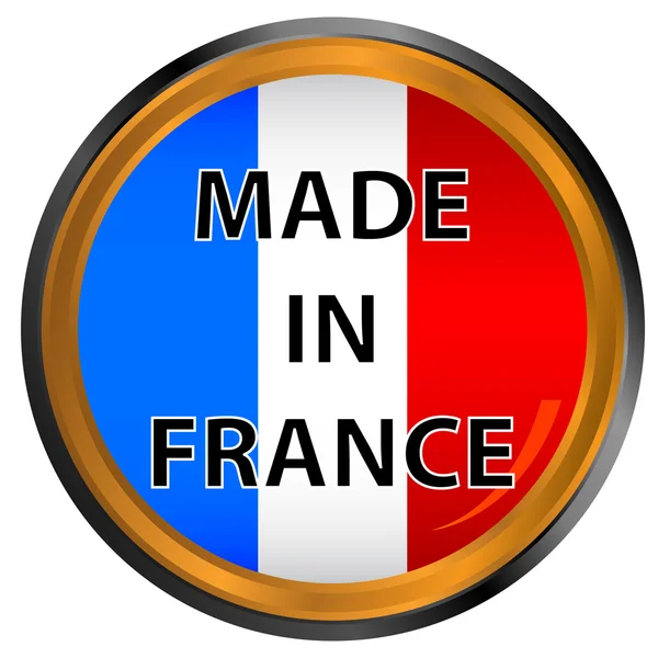 W Francji ikona — Wektor stockowy