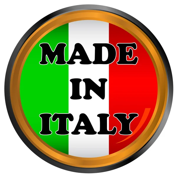 Gemaakt in Italië pictogram — Stockvector