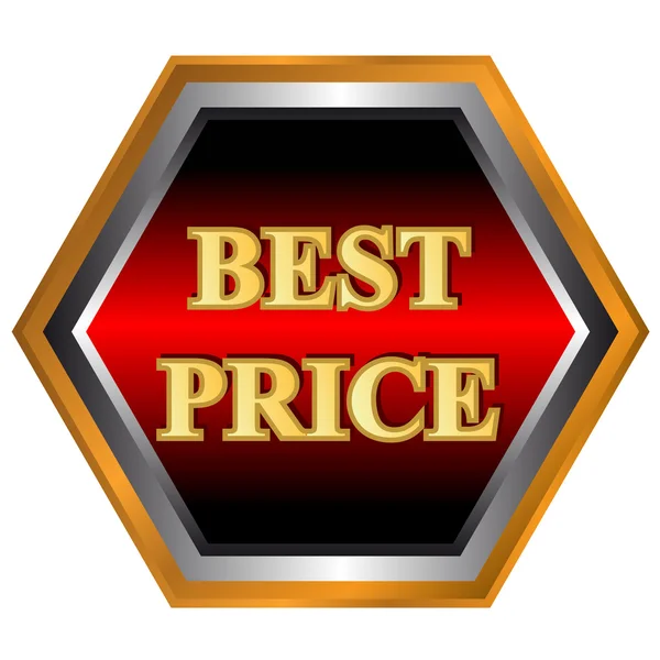 The best price icon — Stock Vector