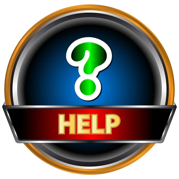 Help icon — Stockvector