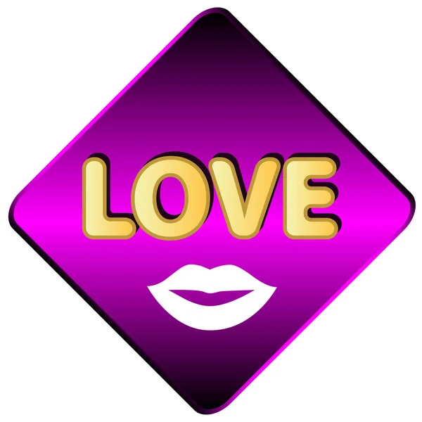 Love icon — Stock Vector