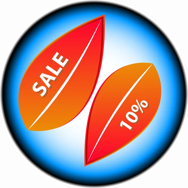 Försäljning-ikonen — Stock vektor