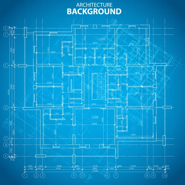 Hintergrund der Architektur — Stockvektor