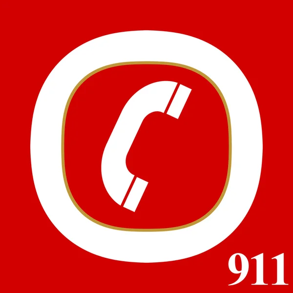 911 emergency — Stock vektor