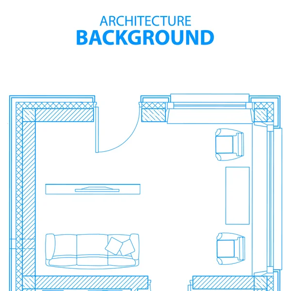 Kontekst architektury — Wektor stockowy