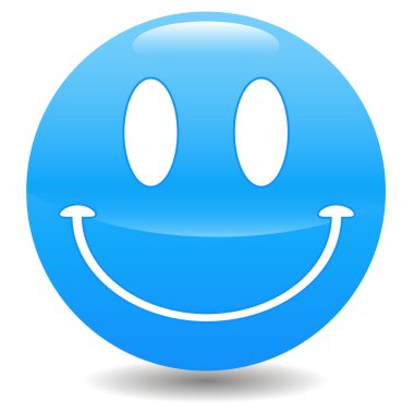 mavi bir gülümseme