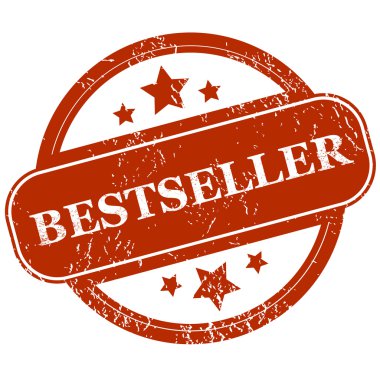 bestseller grunge simgesi