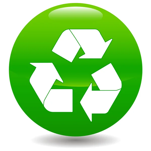 Símbolo de reciclagem — Vetor de Stock
