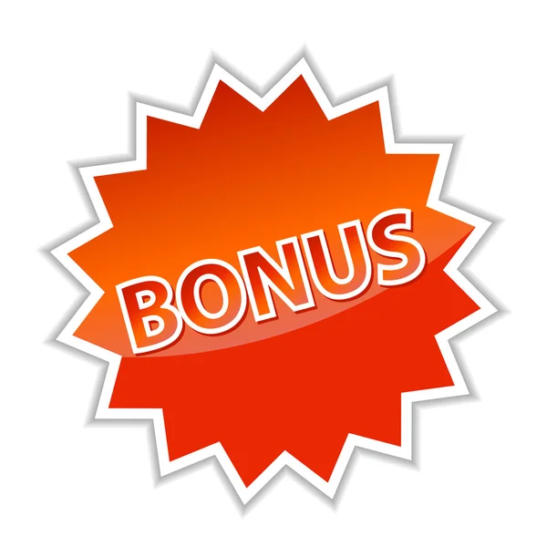 Bouton Web bonus.Vector — Image vectorielle