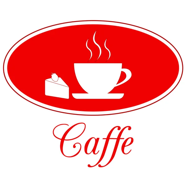 Caffee tasarımı, vektör — Stok Vektör