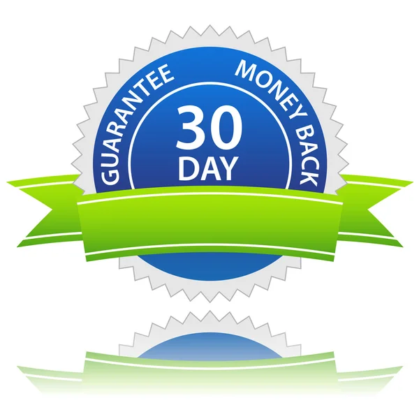 Garantie de remboursement 30 jours — Image vectorielle