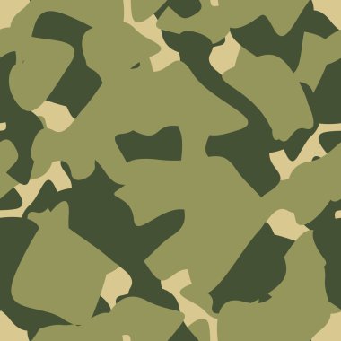 Kamuflaj Kusursuz Desen