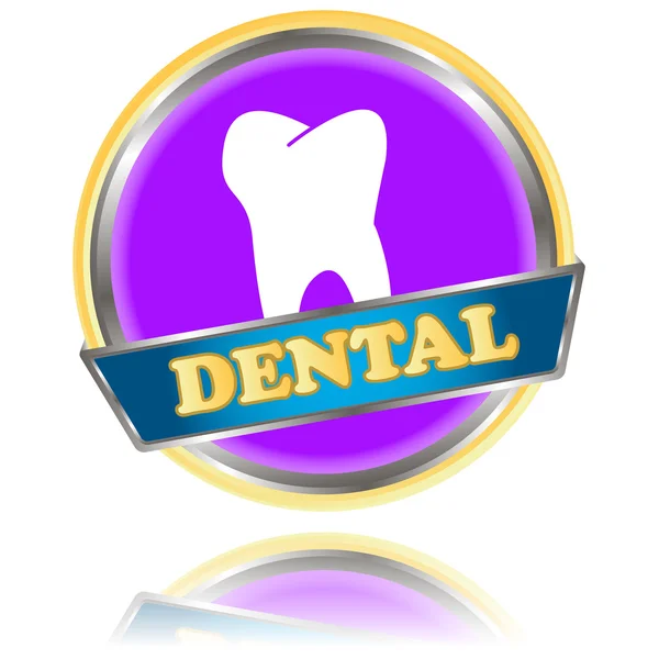 Dental icon — Stock Vector