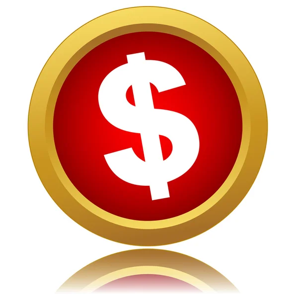 Dollar icon — Stock Vector