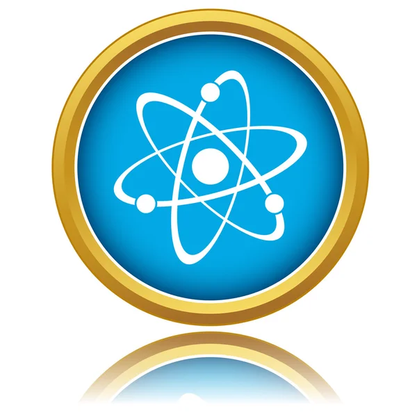 Atom ikonra — Stock Vector