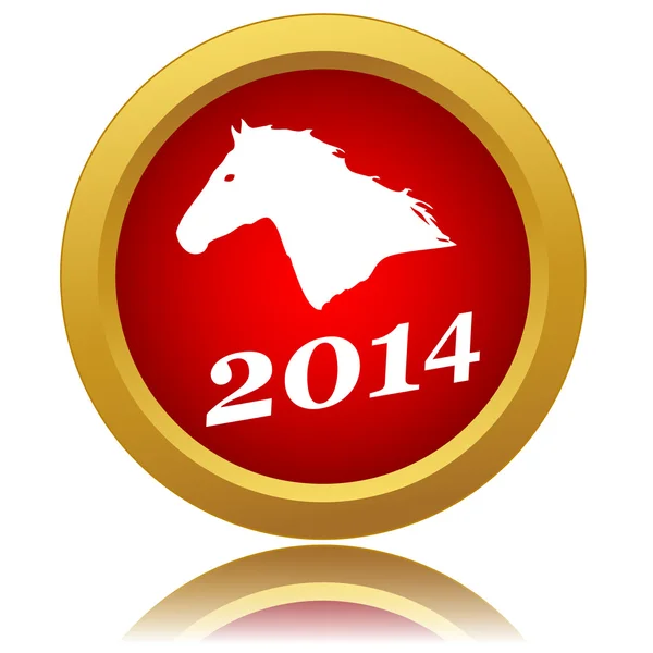 Symbol des Jahres 2014 — Stockvektor