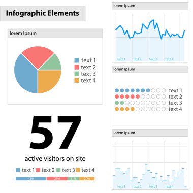 Ayrıntılı bilgi vektör illüstrasyonu