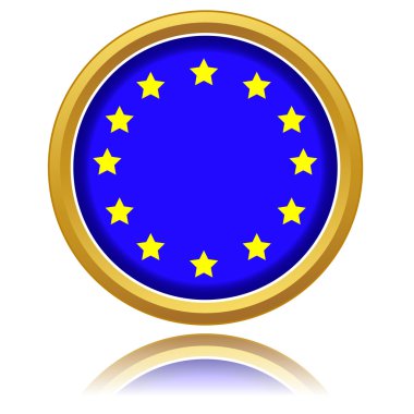 Avrupa bayrak düğmesini