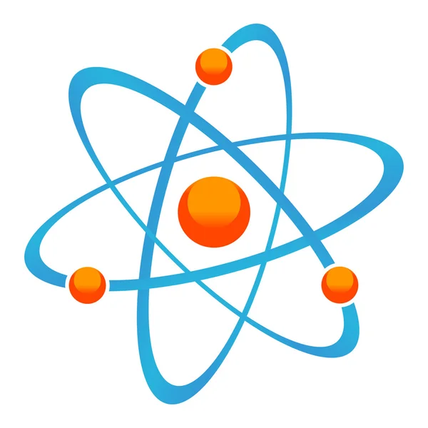 Icono de molécula — Vector de stock