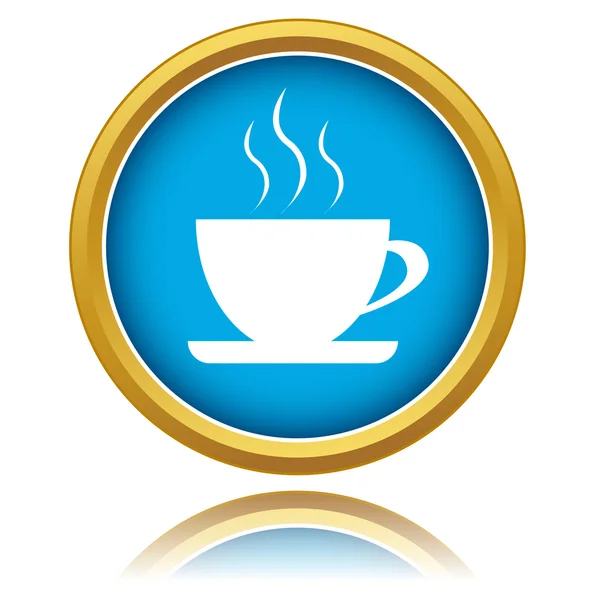 Taza de café icono — Vector de stock