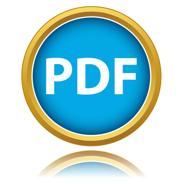 Icono de descarga PDF — Archivo Imágenes Vectoriales