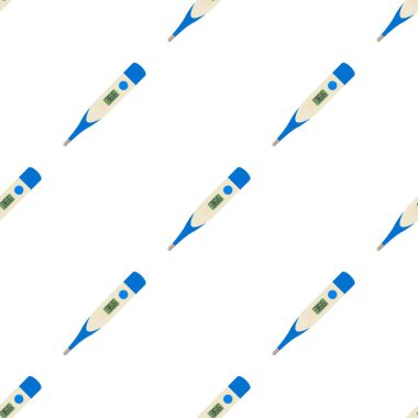 Elektronik termometre desensiz vektör