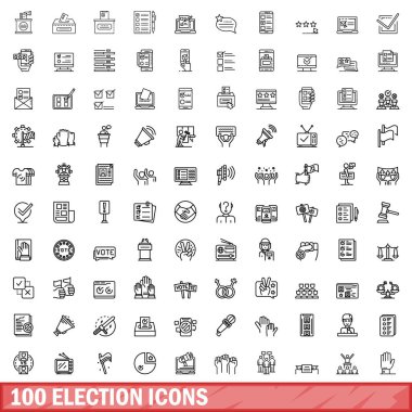 100 seçim simgesi belirlendi, özet biçimi