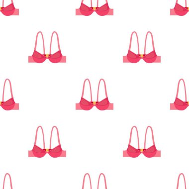 Pembe sütyen deseni pürüzsüz vektör