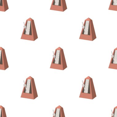 Metronom deseni kusursuz vektör