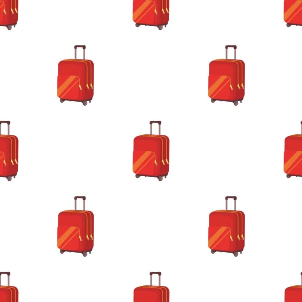 旅行行李箱图案无缝矢量 — 图库矢量图片