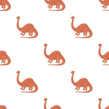 Apatosaurus dinazor desenli kusursuz vektör