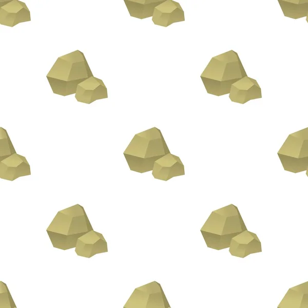 Origami patrón de piedra sin costura vector — Archivo Imágenes Vectoriales
