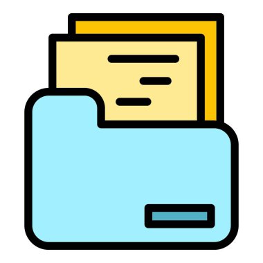 Dosya simgesi renk ana hatlarını destekle