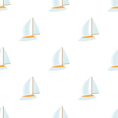 Tekne model sorunsuz vektör