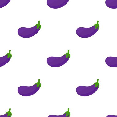 Patlıcan model sorunsuz vektör