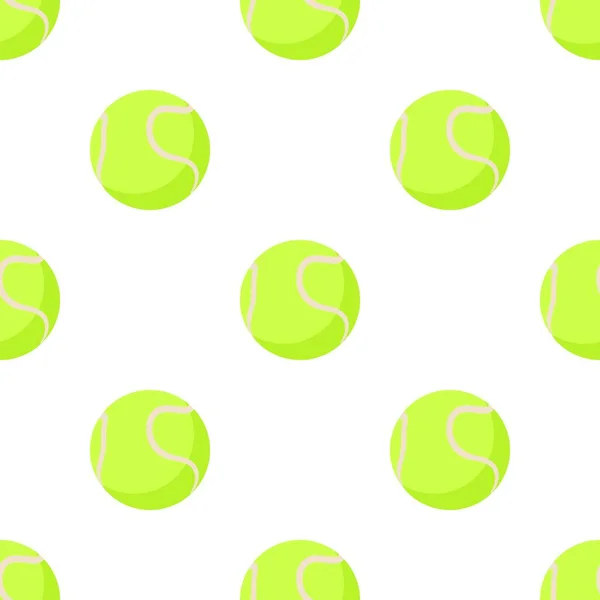 Tenis topu desenli kusursuz vektör — Stok Vektör