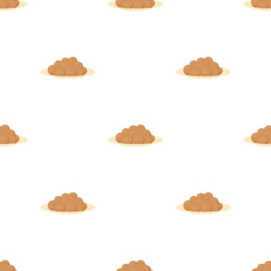 Falafel desenli kusursuz vektör