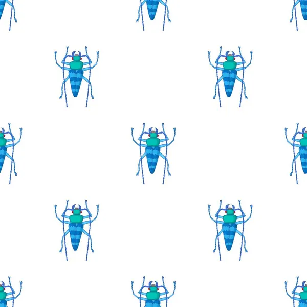 Insekt felmönster sömlös vektor — Stock vektor